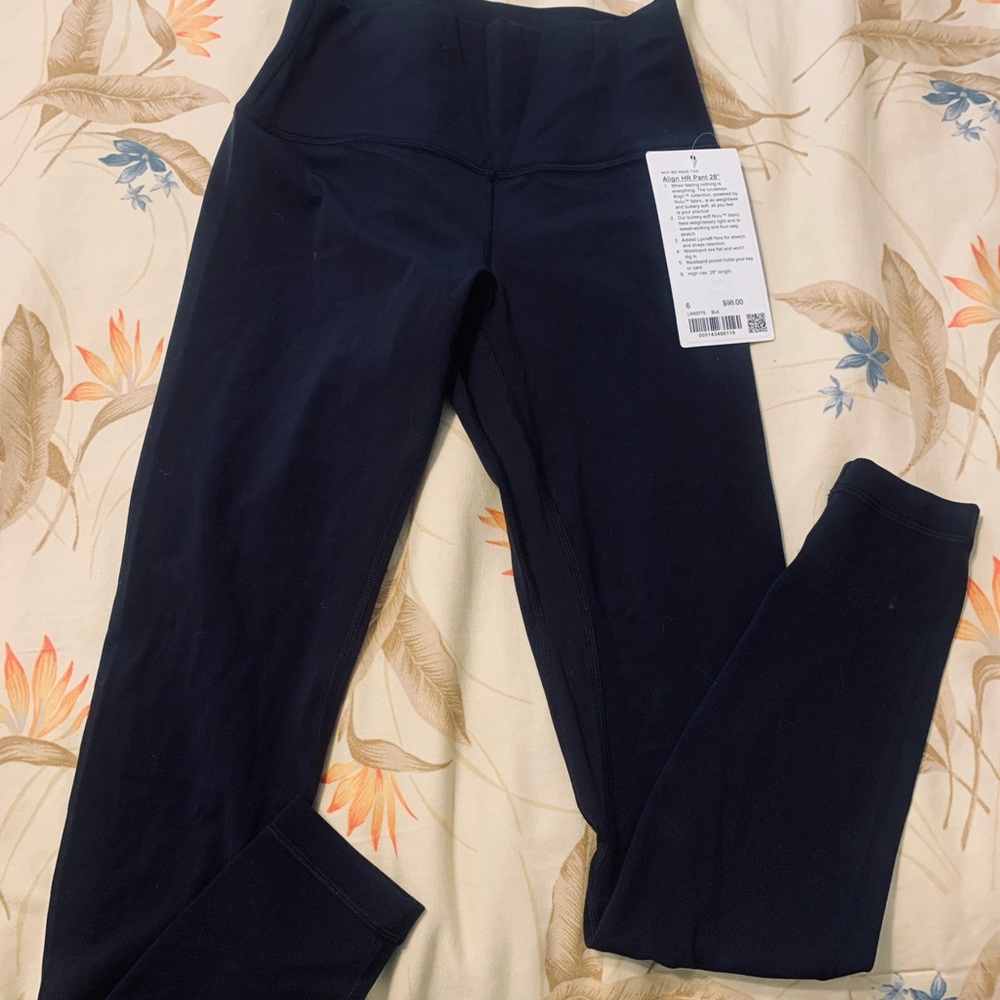 Lululemon Athletica Black High Waist Leggings